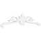 Ekena Millwork Pitch Florence Architectural Grade PVC Gable Pediment, 48"W x 12"H x 1"P (6/12) GPP048X012X100FLO - alternate 1